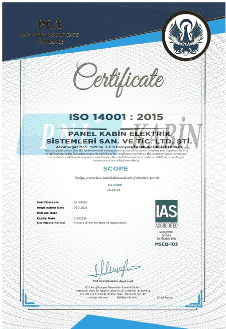 ISO 14001 Environmental Management