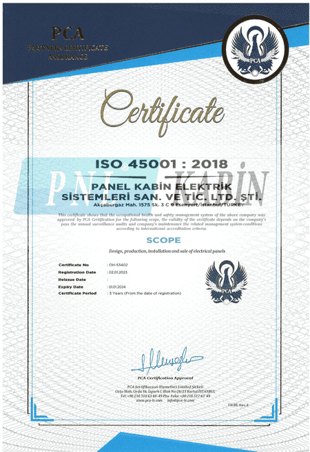 ISO 45001 Occupational Health and Safety