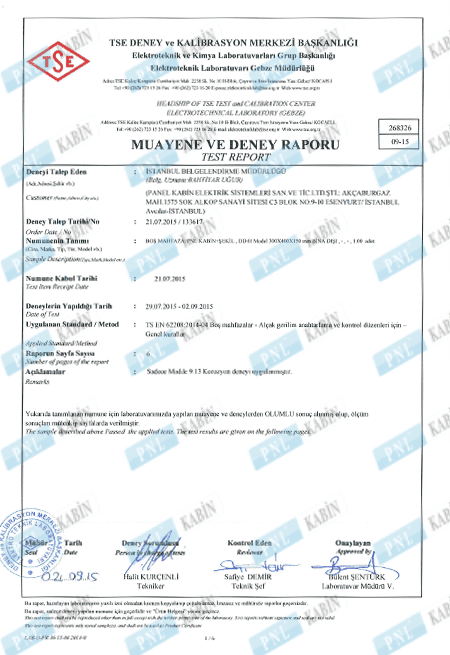 TSE IEC 62208 Corrosion Test Report-2